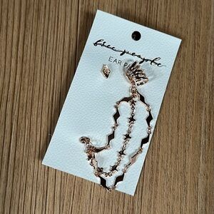 NWOT Free People Ear Party Cuff Earrings
